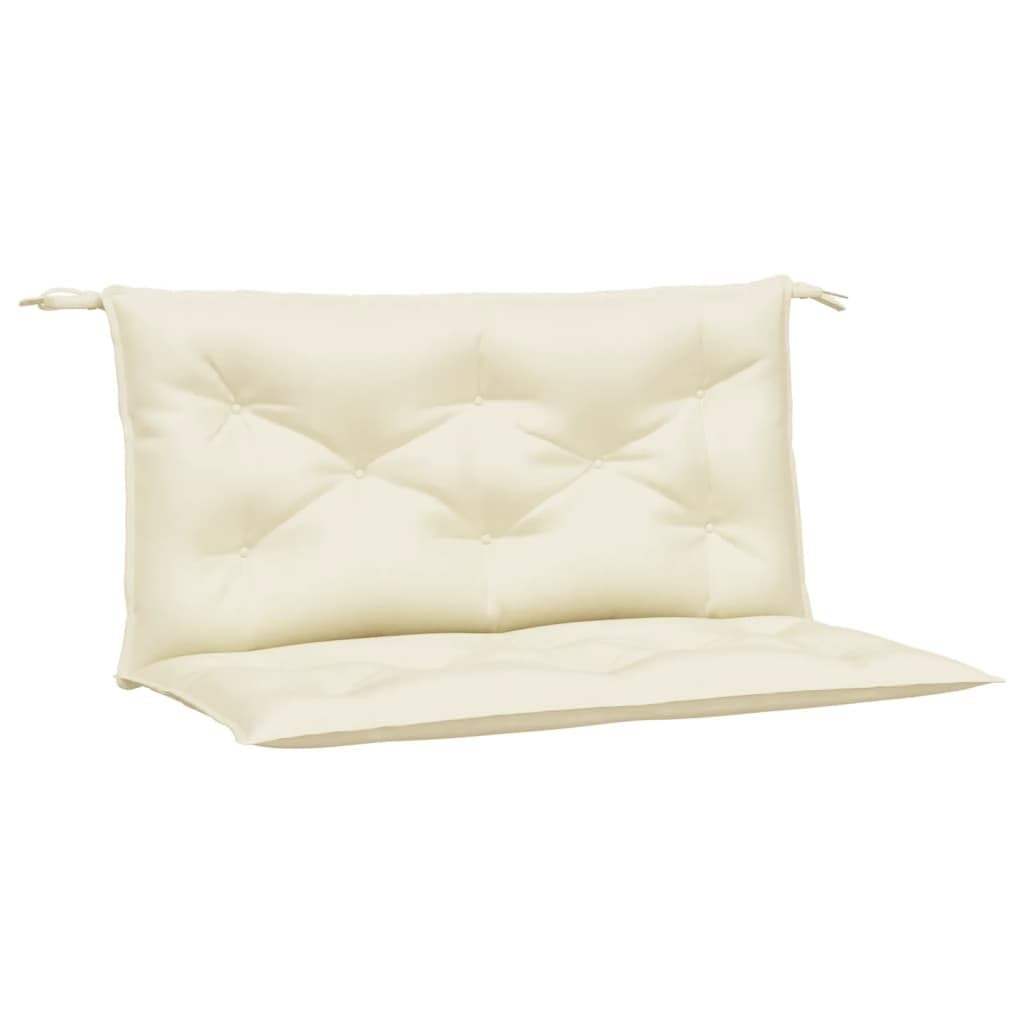 Foto 1 | Cojines para Banco de Jardín VidaXL Tela Oxford Crema 2 Piezas - Venta Internacional