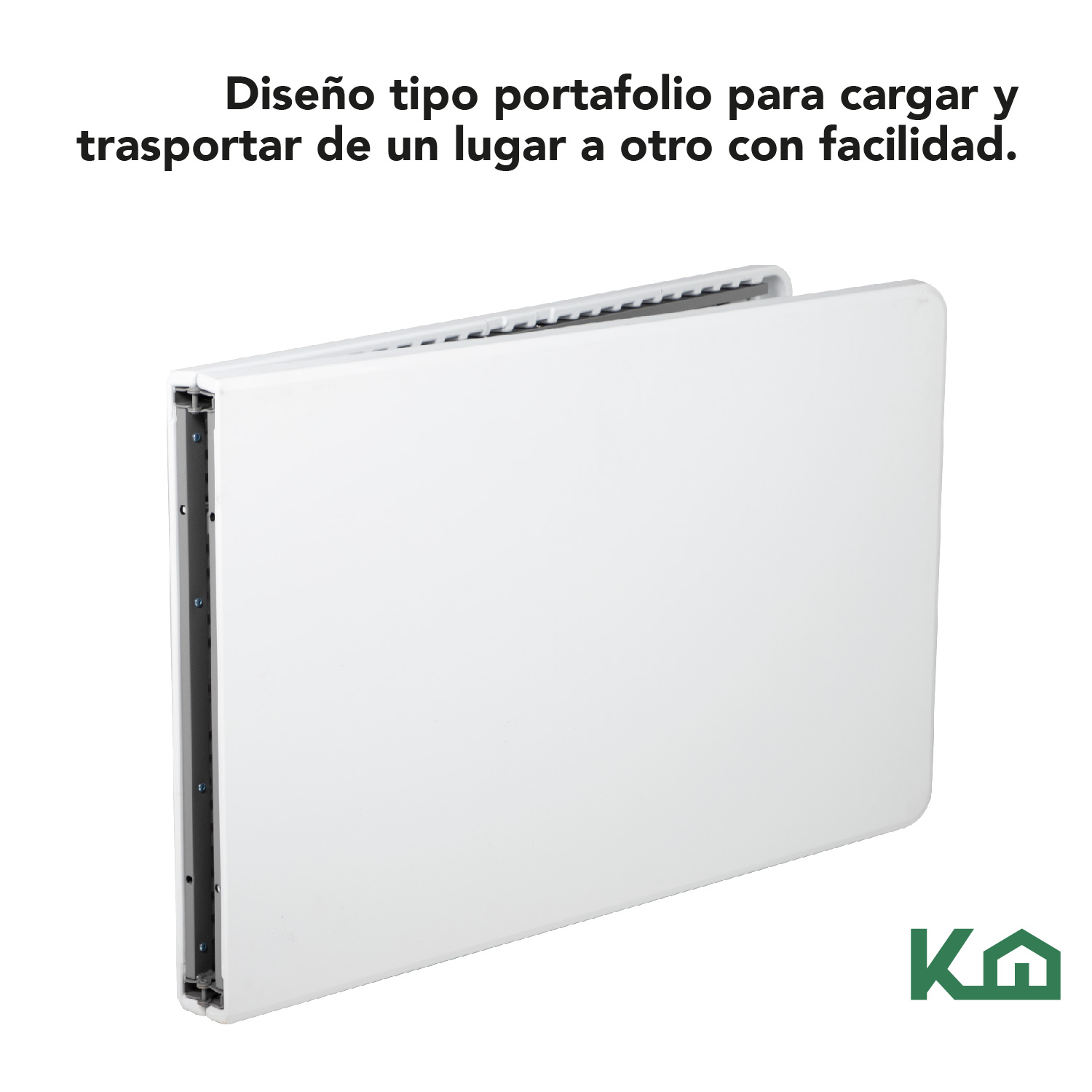 Foto 4 pulgar | Mesa Plegable Kingshouse Portátil color Blanco 2 Piezas