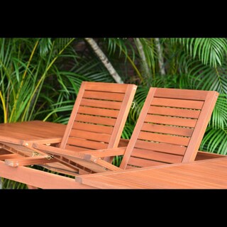 Foto 5 | Mesa Leyland De Comedor Extensible De Madera Para Exterior