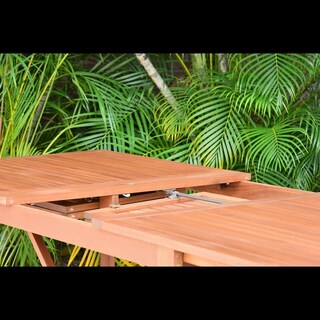 Foto 6 | Mesa Leyland De Comedor Extensible De Madera Para Exterior