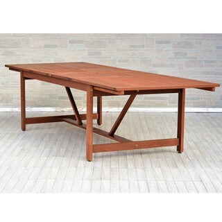 Foto 8 | Mesa Leyland De Comedor Extensible De Madera Para Exterior