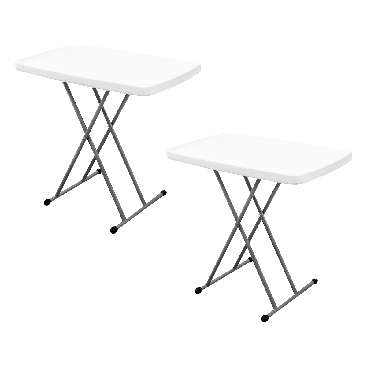 Foto 2 pulgar | Set de 2 Mesas Linium Indiviudual Plegable Blanco