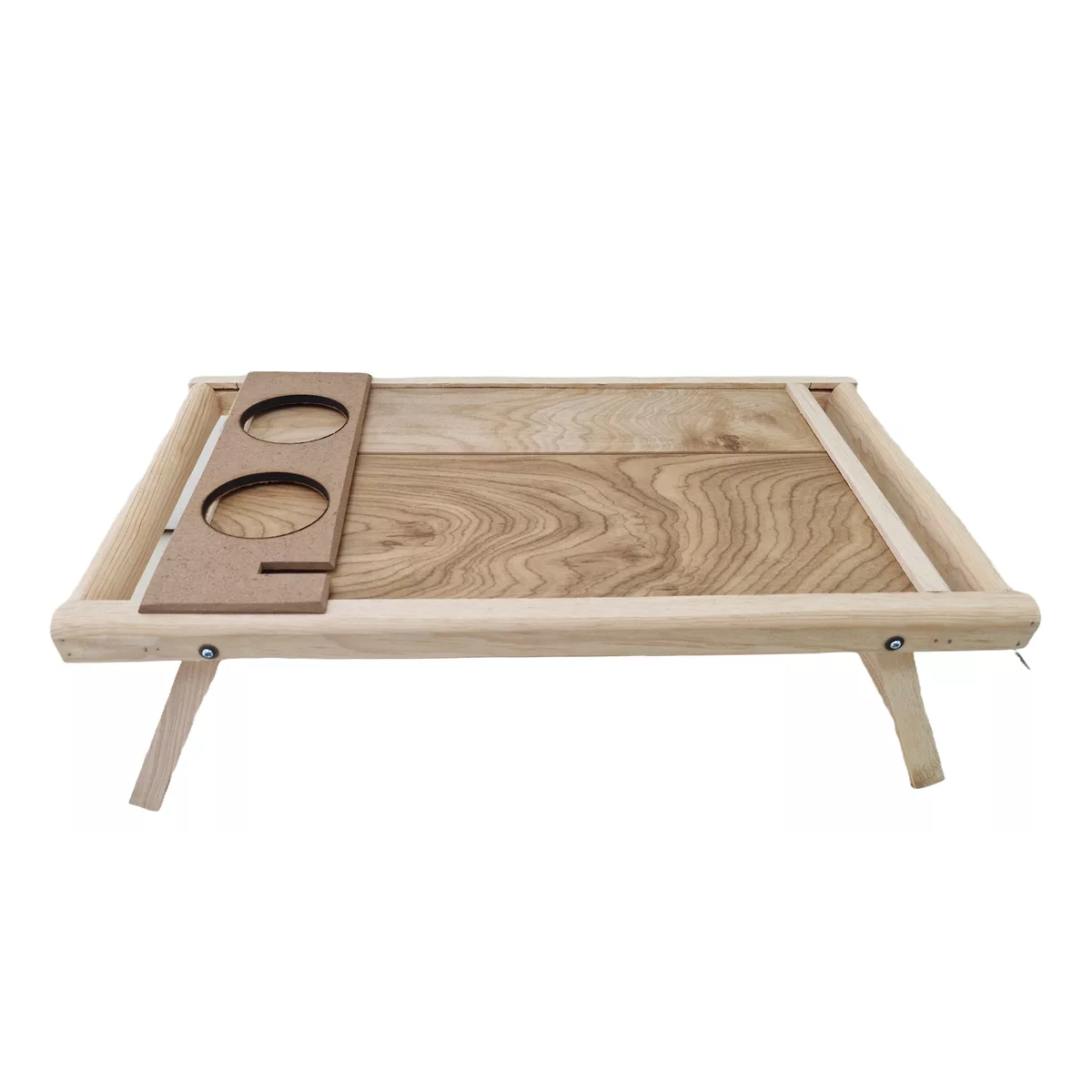 Mesa Plegable para Cama Marron