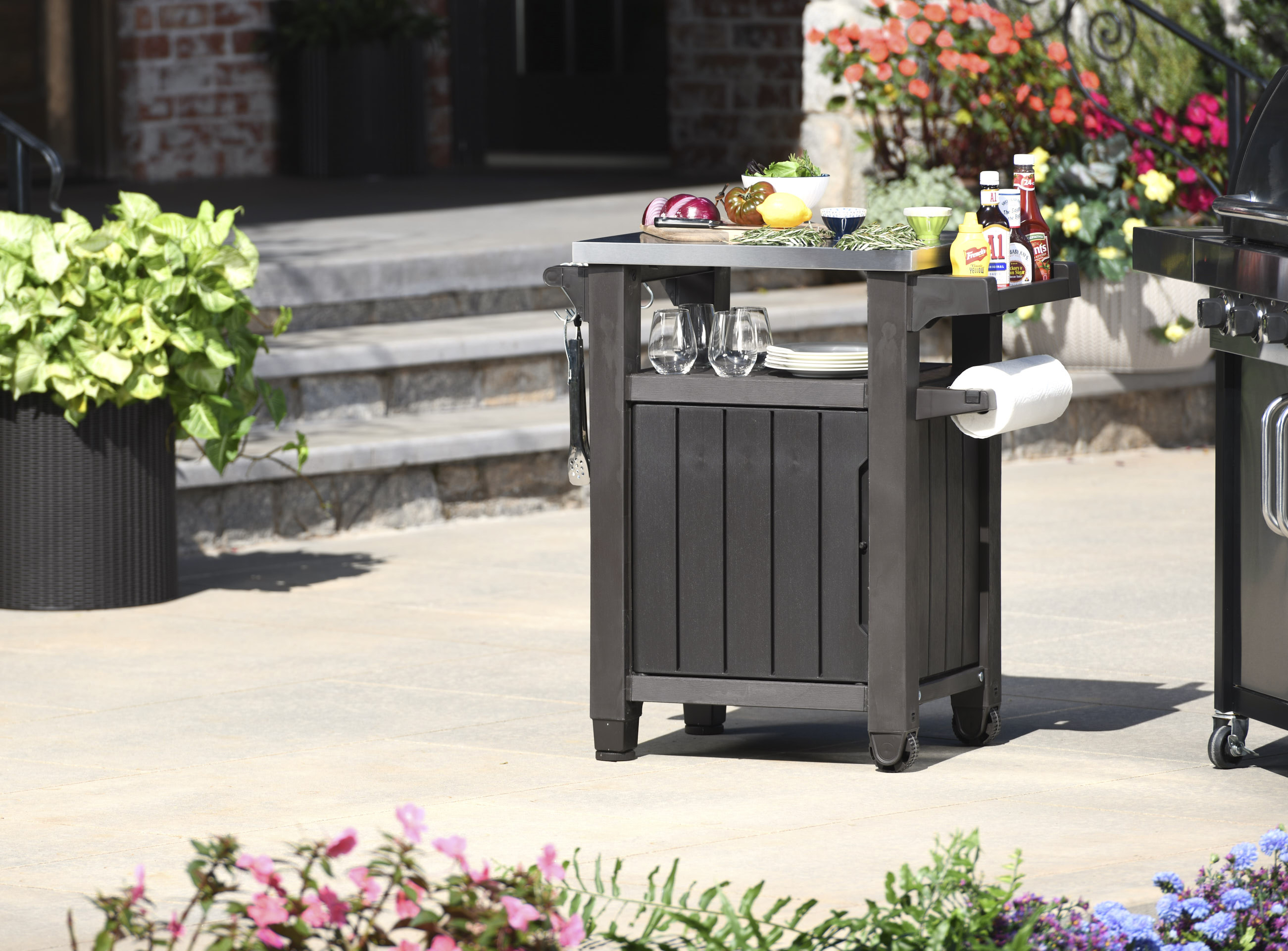 Foto 3 pulgar | Mueble Complemento para Asador Keter