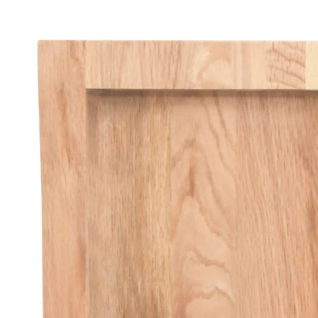 Foto 7 pulgar | Tablero De Mesa Vidaxl De Madera Maciza De Roble Tratada En Marrón Claro  40 X 40 Cm - Venta Internacional.