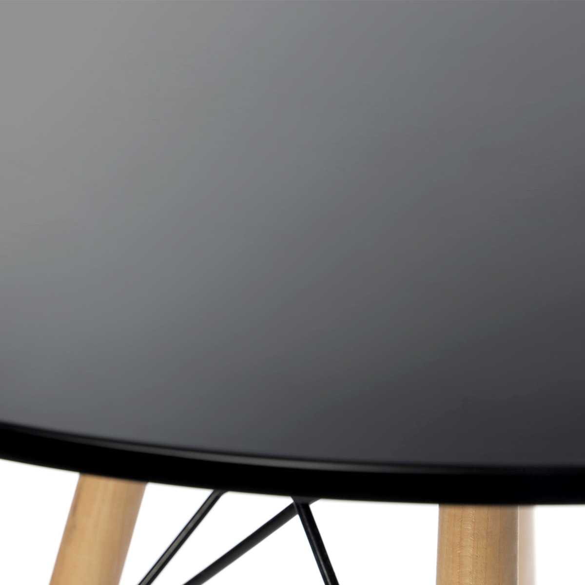 Foto 4 pulgar | Mesa Redonda EKE Home Life GC-020 Negro Eames Minimalista