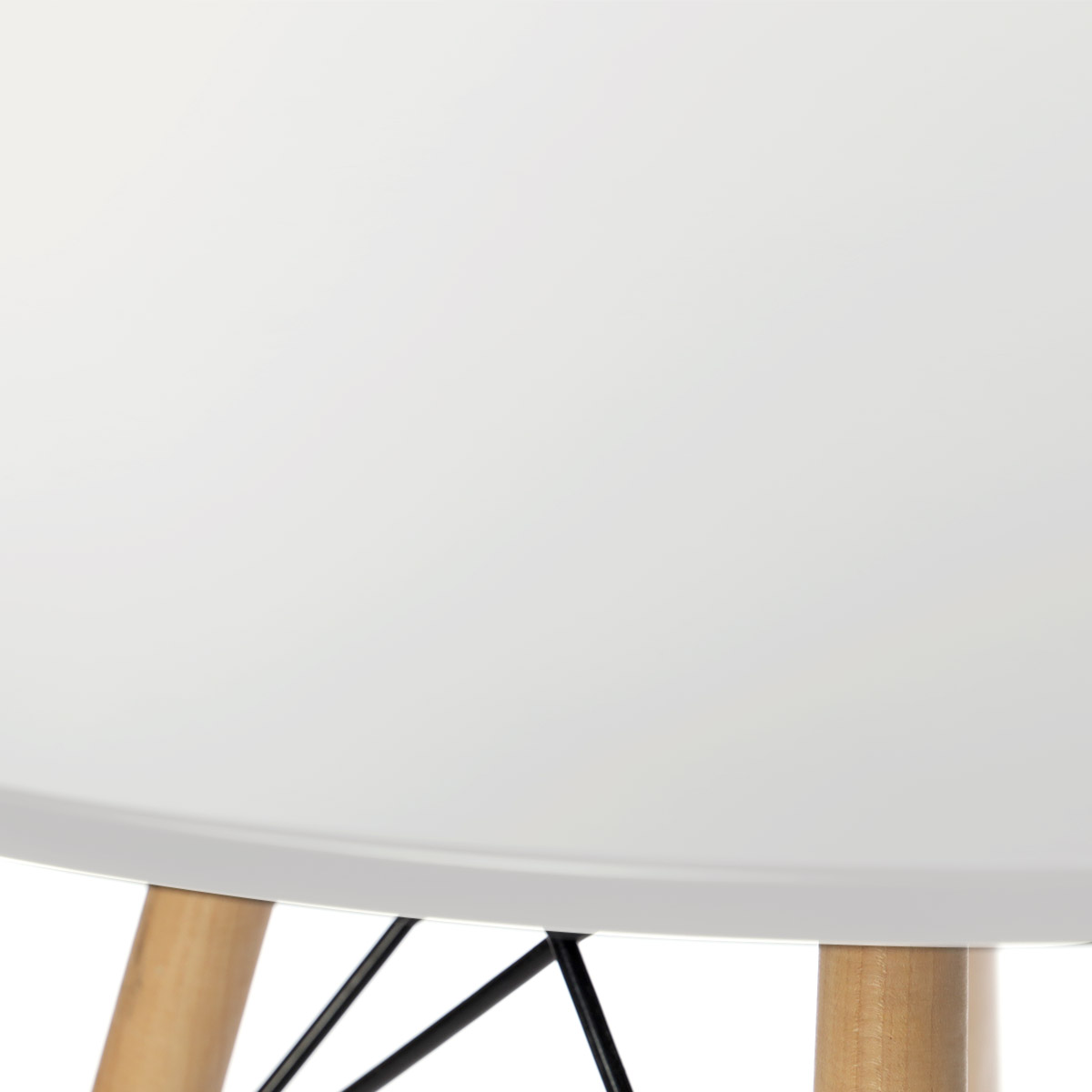 Foto 4 pulgar | Mesa Redonda EKE Life Home GC-020 Blanco Eames Minimalista