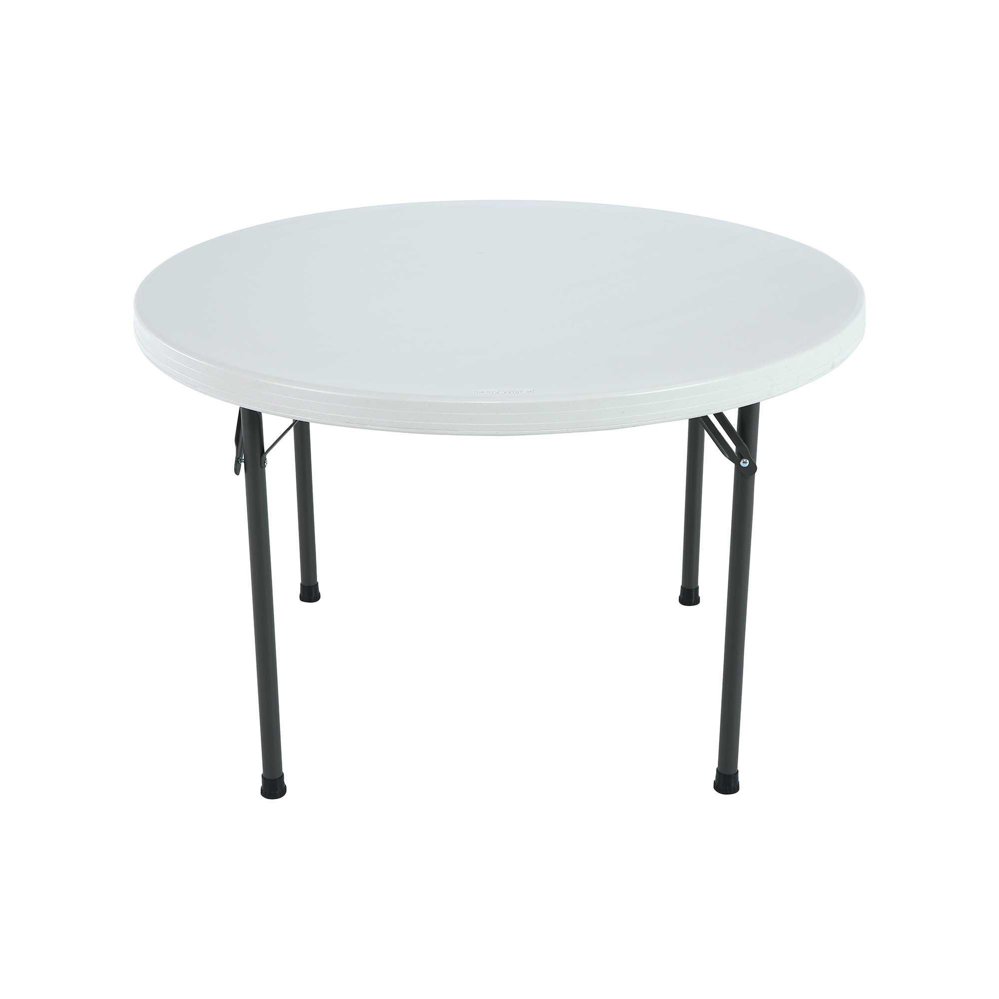 Lifetime Mesa Redonda Blanca 46  (118 Cm) Grado Comercial