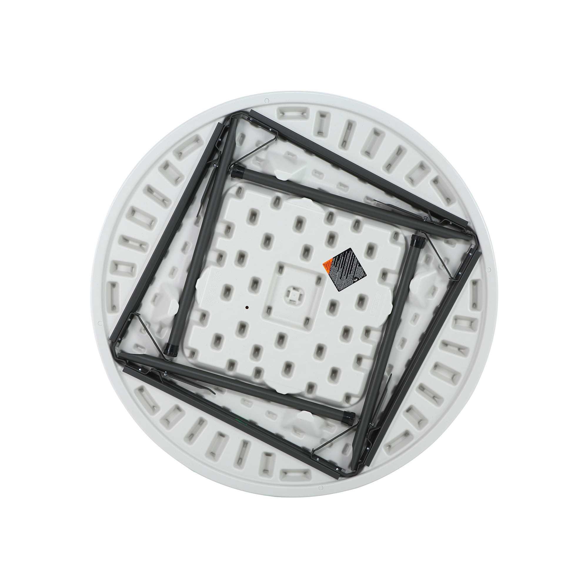 Foto 4 pulgar | Lifetime Mesa Redonda Blanca 46  (118 Cm) Grado Comercial