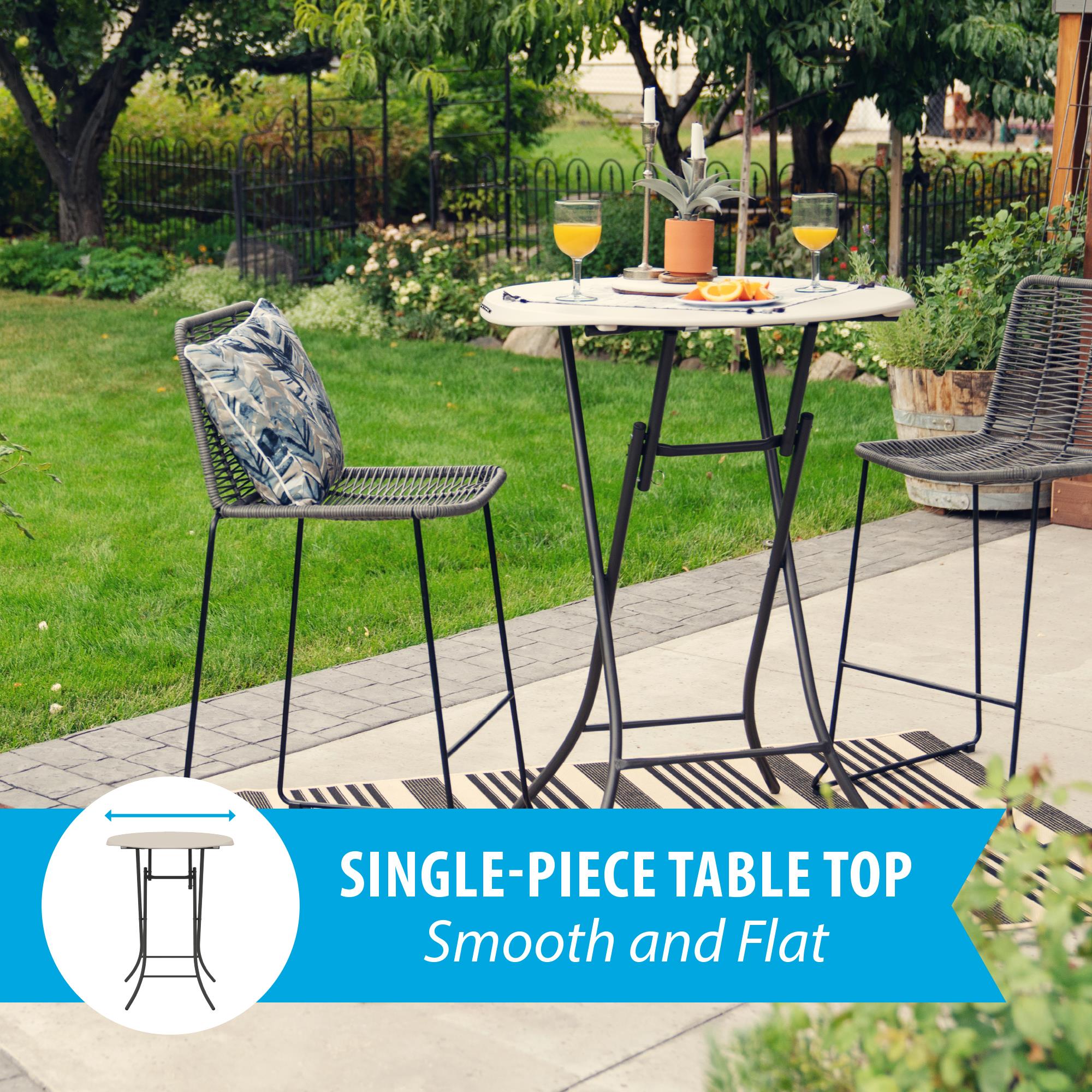 Foto 4 pulgar | Mesa Plegable Bistro 83cm Lifetime
