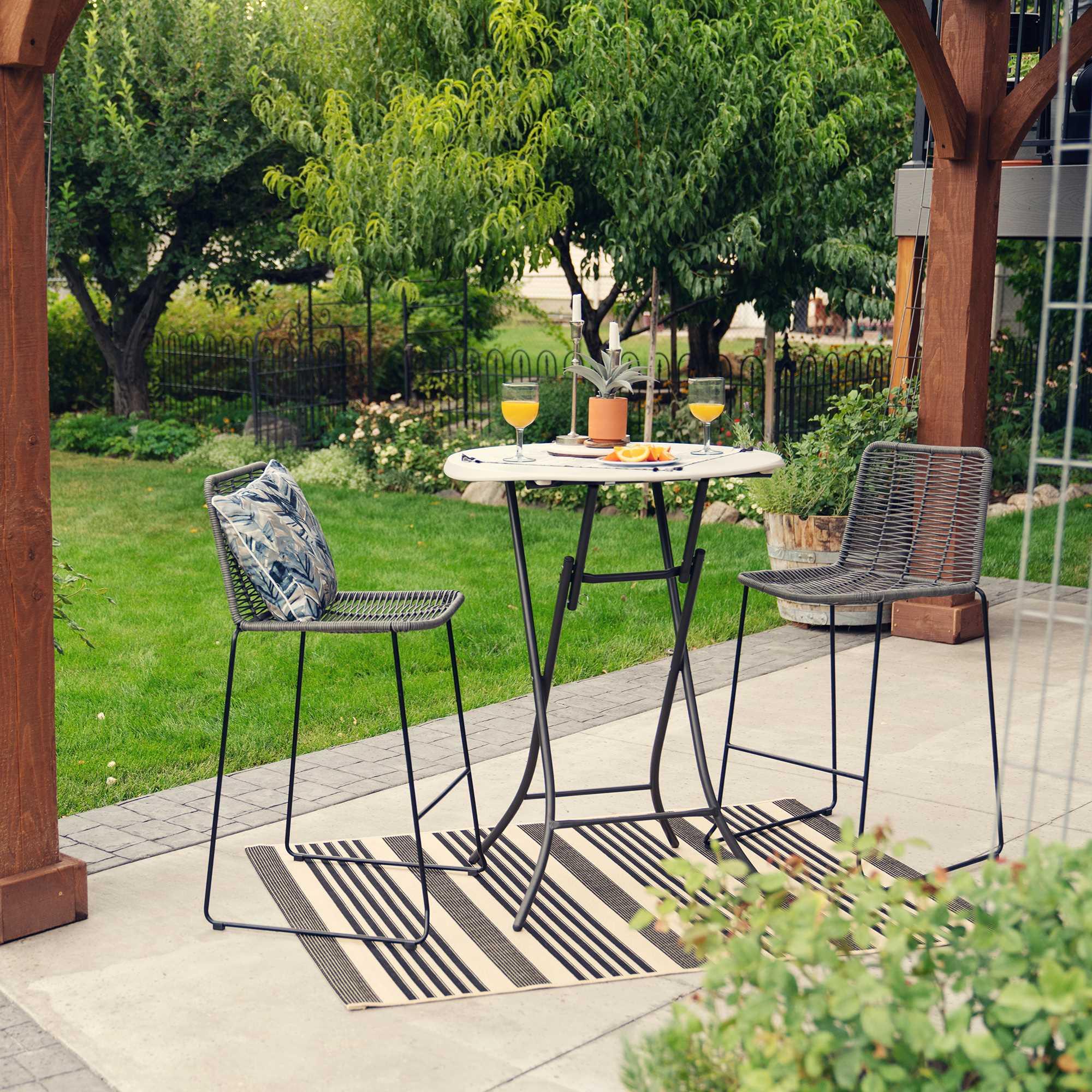 Foto 6 pulgar | Mesa Plegable Bistro 83cm Lifetime