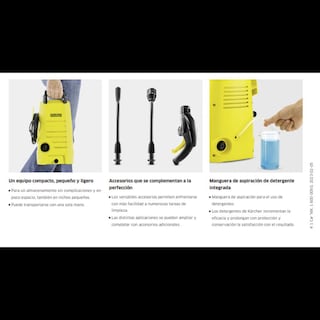 Foto 5 | Combo Aspiradora Kwd1 + Hidrolavadora Karcher
