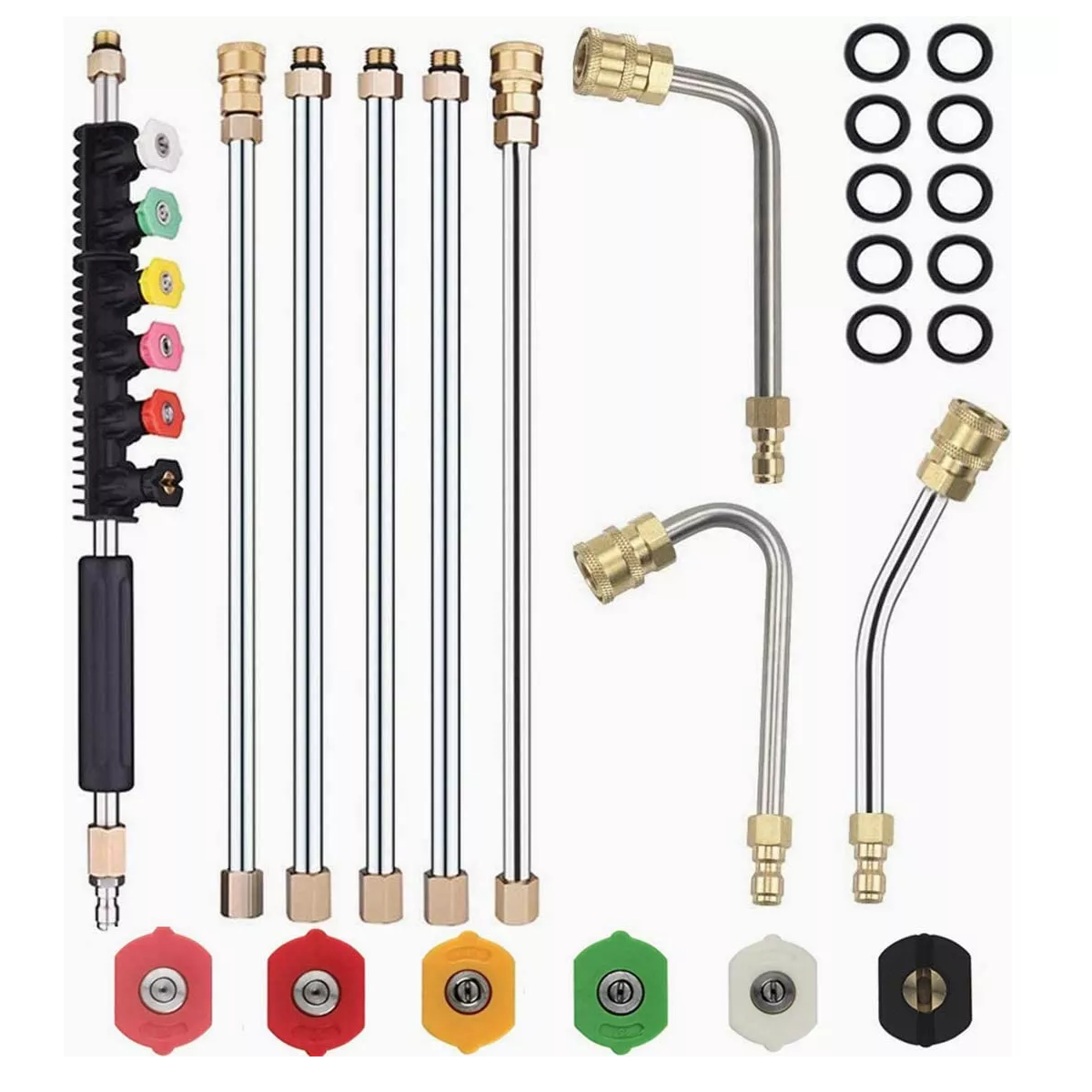 Foto 2 pulgar | Kit Lanza Extensión Y Boquillas Para Hidrolavadora Karcher  Eo Safe Imports Esi-17875 Multicolor