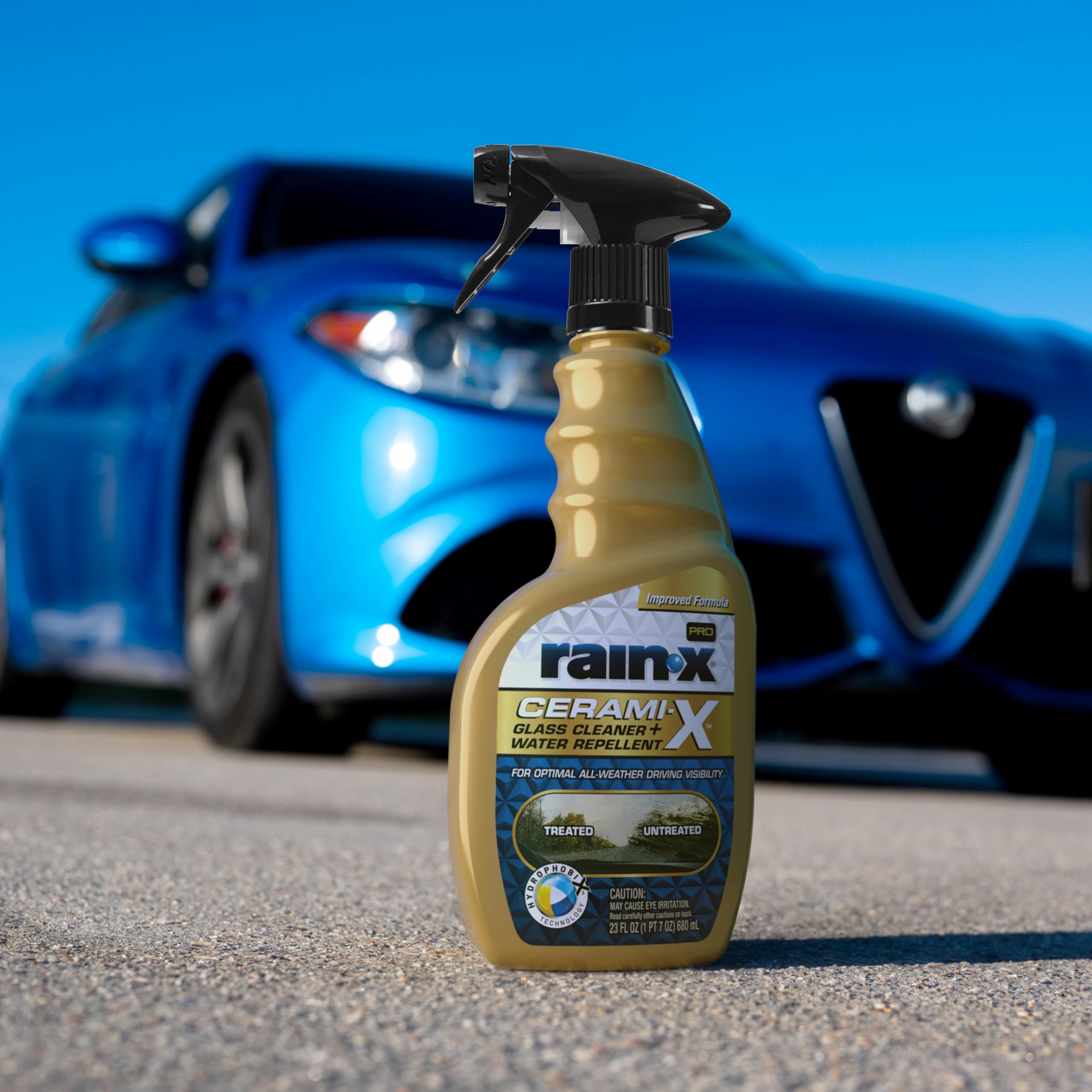 Foto 7 pulgar | Limpiador De Vidrios Y Repelente Al Agua Rain-x Cerami-x 680 Ml - Venta Internacional.