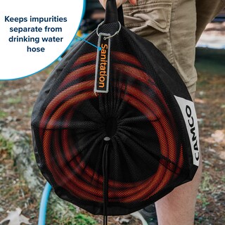 Foto 5 | Manguera De Agua Negra Para Camper Y Caravana, Camco Rhino, 25 Pies - Venta Internacional.