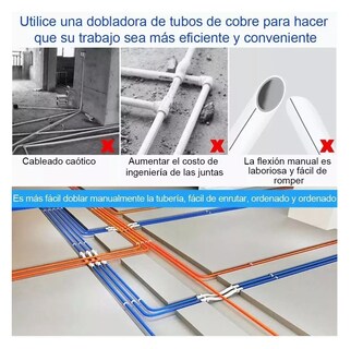 Foto 4 | Dobladores de Tubo Resorte 5 Medidas Plateado