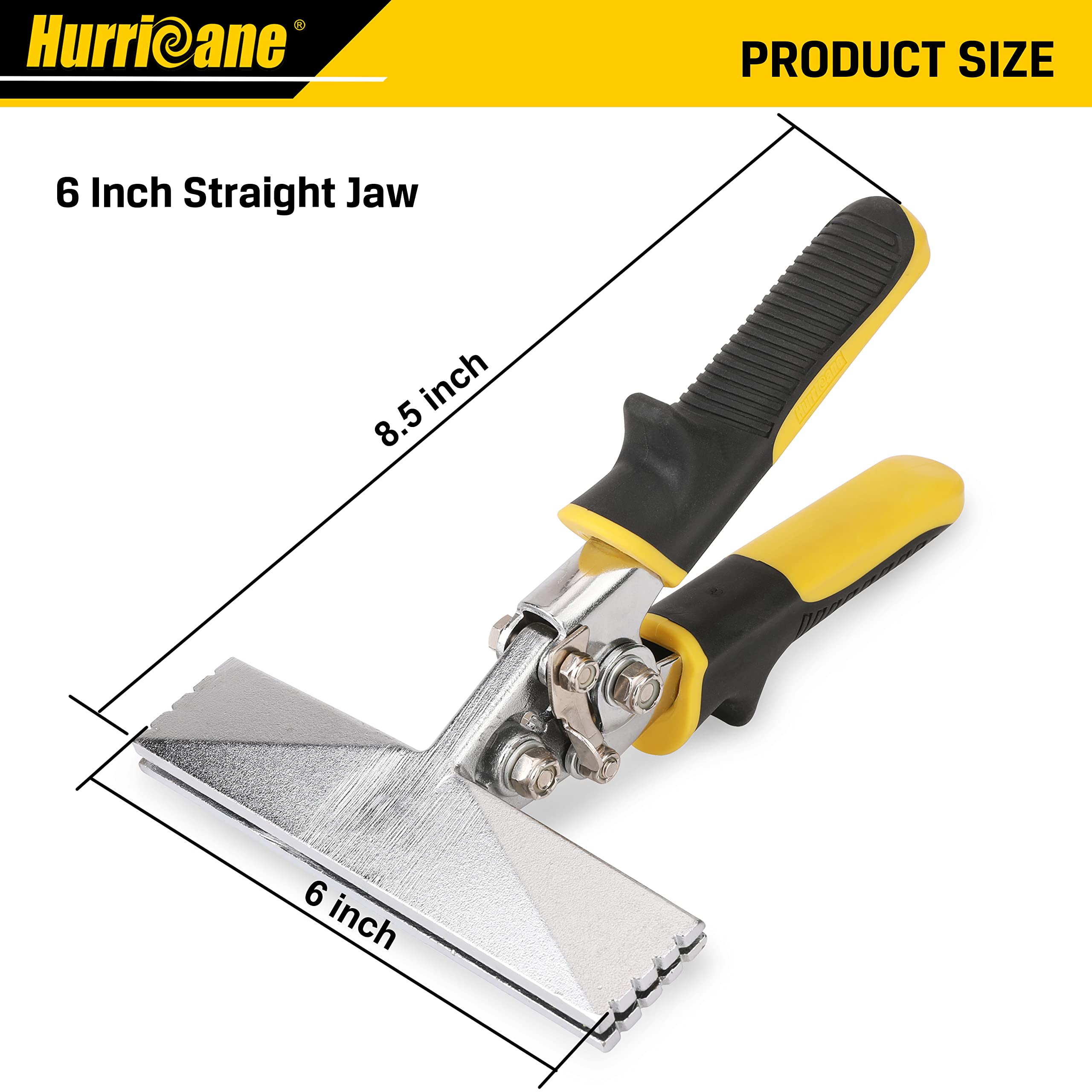 Foto 8 pulgar | Dobladora Hand Seamer Hurricane De 15 Cm Con Mandíbula Recta - Venta Internacional.