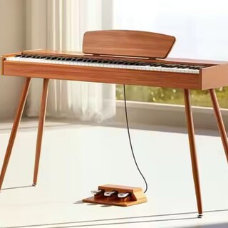Foto 4 | Piano Musical De 88 Teclas Con Mecanismo De Martillo Ponderado Bluelander Café Con Banco
