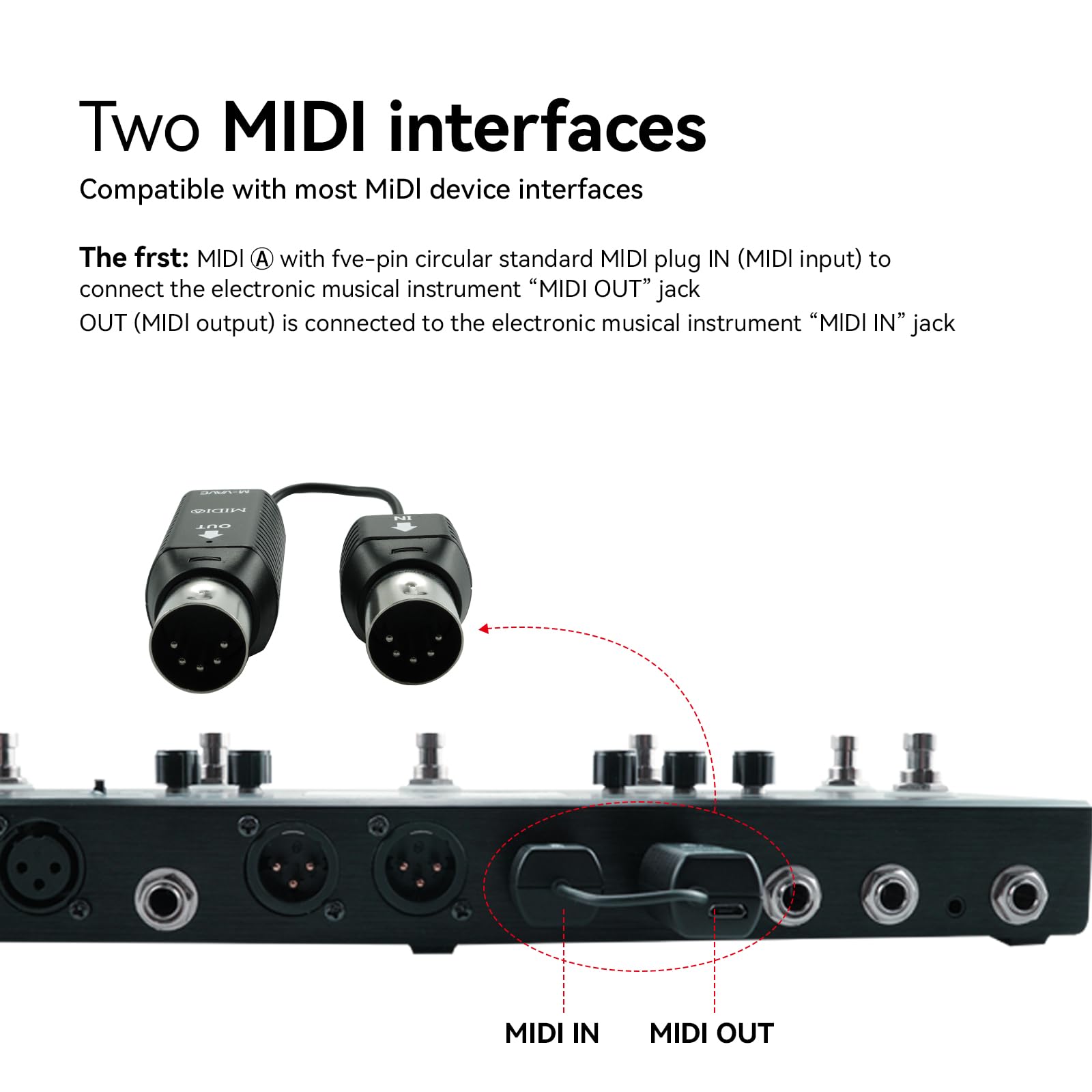 Foto 5 | Sistema De Transmisión Midi Inalámbrico M-vave De Latencia Ultrabaja - Venta Internacional.