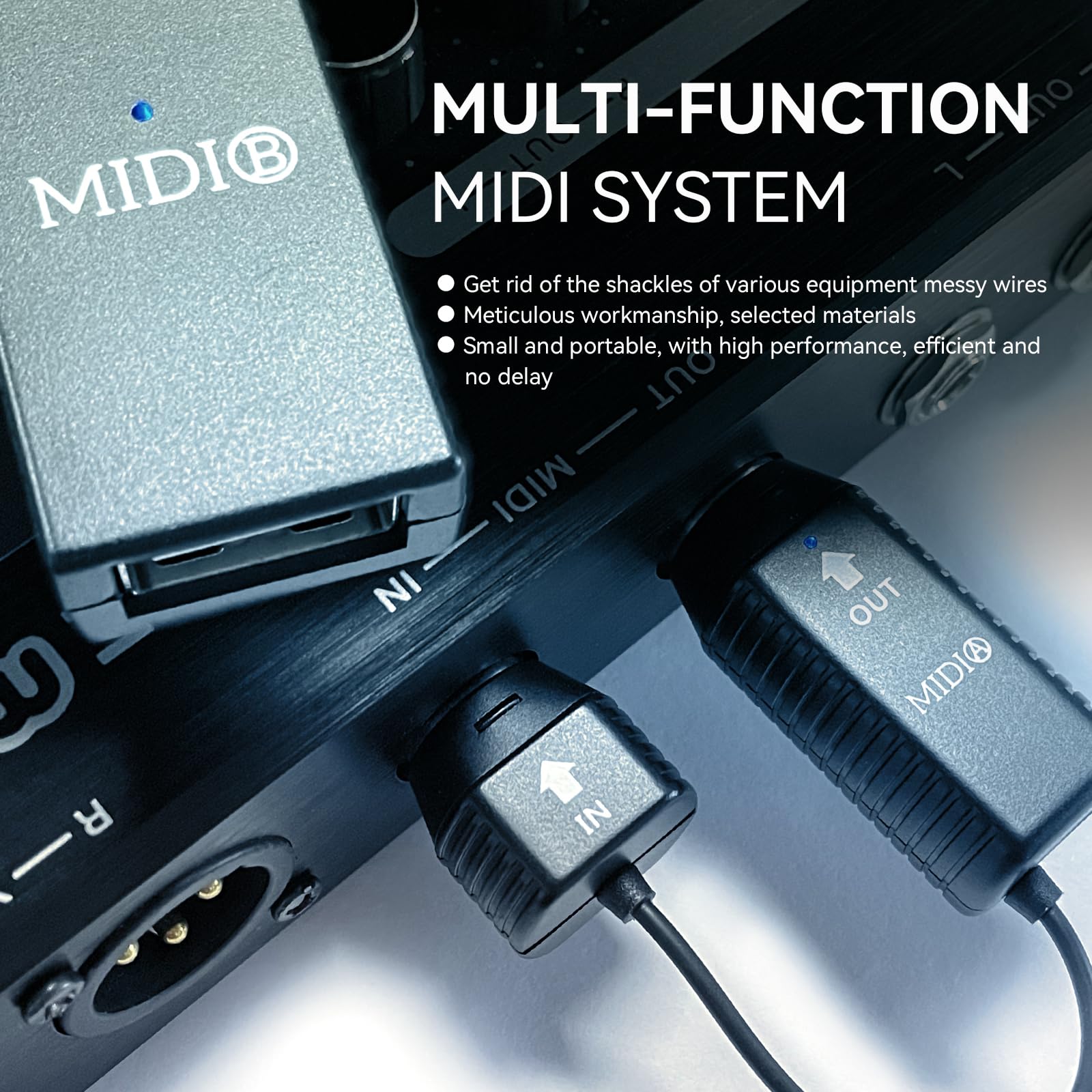 Foto 7 pulgar | Sistema De Transmisión Midi Inalámbrico M-vave De Latencia Ultrabaja - Venta Internacional.