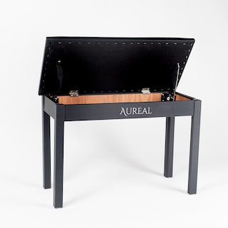 Foto 4 | Banco Doble para Piano Aureal B110T BL color Negro
