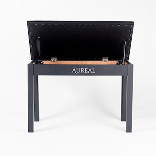Foto 5 | Banco Doble para Piano Aureal B110T BL color Negro