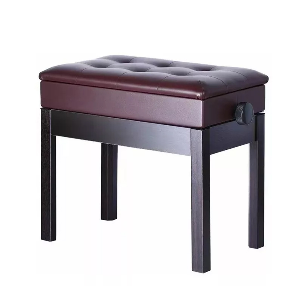 Foto 1 | Banco Profesional Para Piano Hebikuo B222 Rw, Altura Ajustable Color Cafe