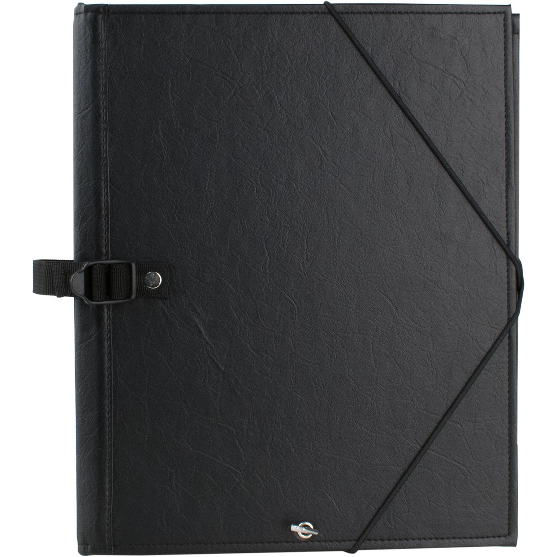 Foto 5 pulgar | Carpeta Coral Pro Tec Fsa1e Deluxe Con Cuerda Elástica Negra - Venta Internacional.