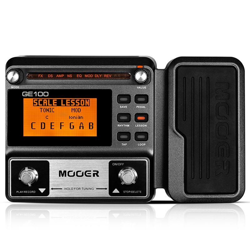 Venta Internacional-Pedal Moeer Ge100 de Efecto color Negro $8,045