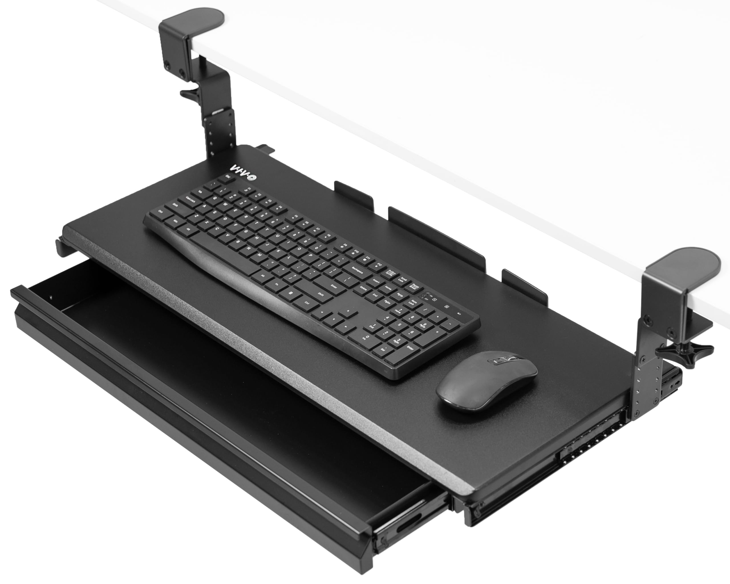 Foto 2 pulgar | Bandeja Para Teclado Vivo Mount-kb05hb-dr De Altura Regulable, Color Negro - Venta Internacional.