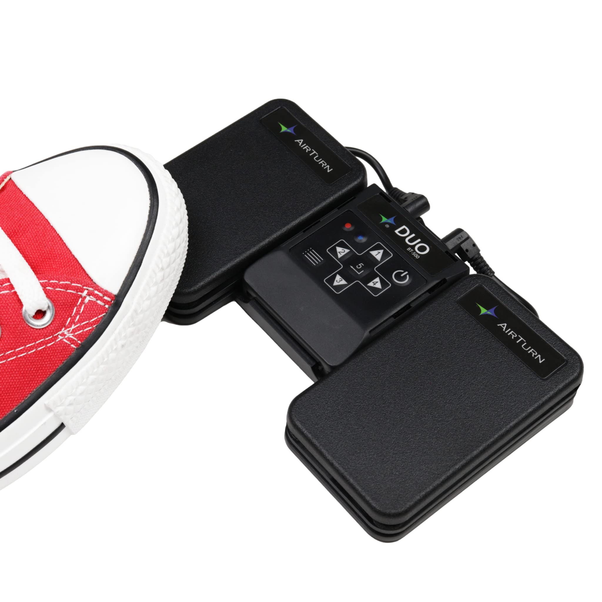 Foto 2 pulgar | Pedal Inalámbrico Bluetooth Page Turner Airturn Duo500 Silent - Venta Internacional.