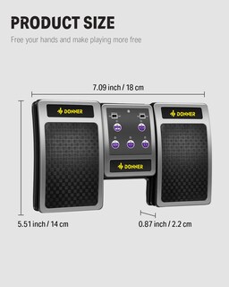 Foto 3 | Pedal Donner Inalámbrico Page Turner Para Tabletas Y Teléfonos - Venta Internacional.
