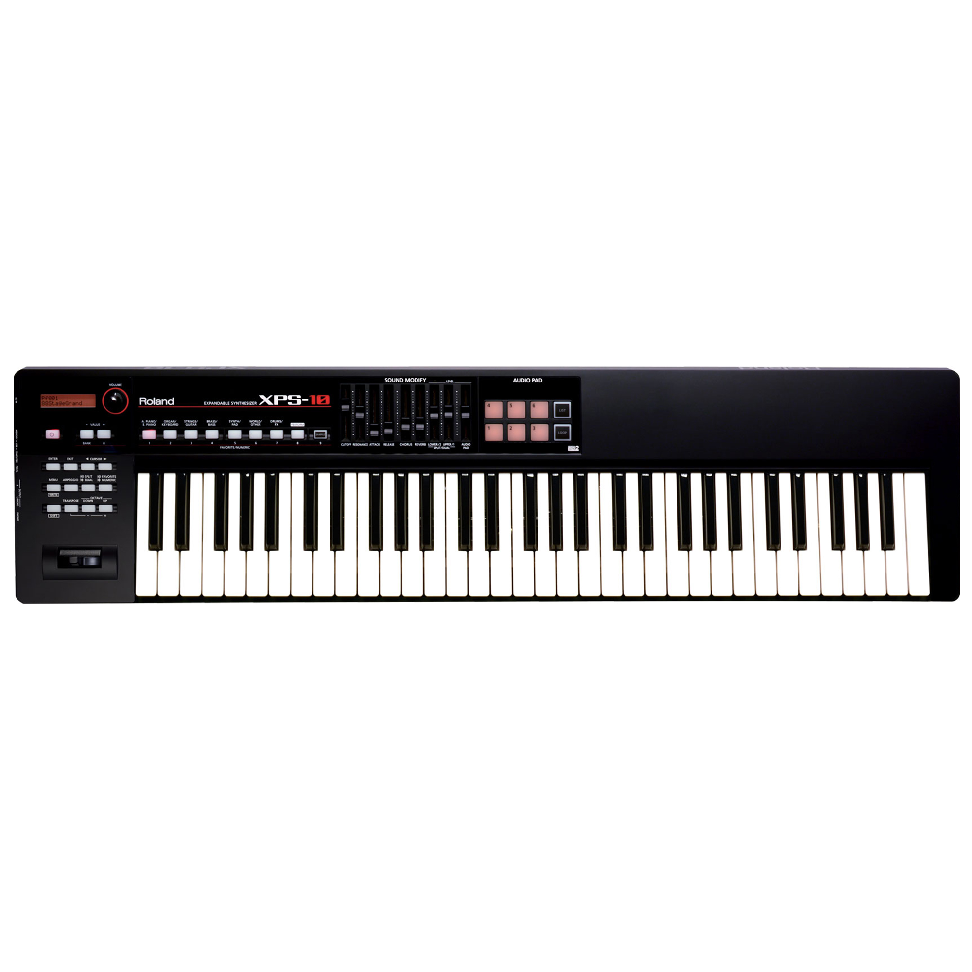 Sintetizador Roland Xps-10 Expandible 61 Teclas color Negro