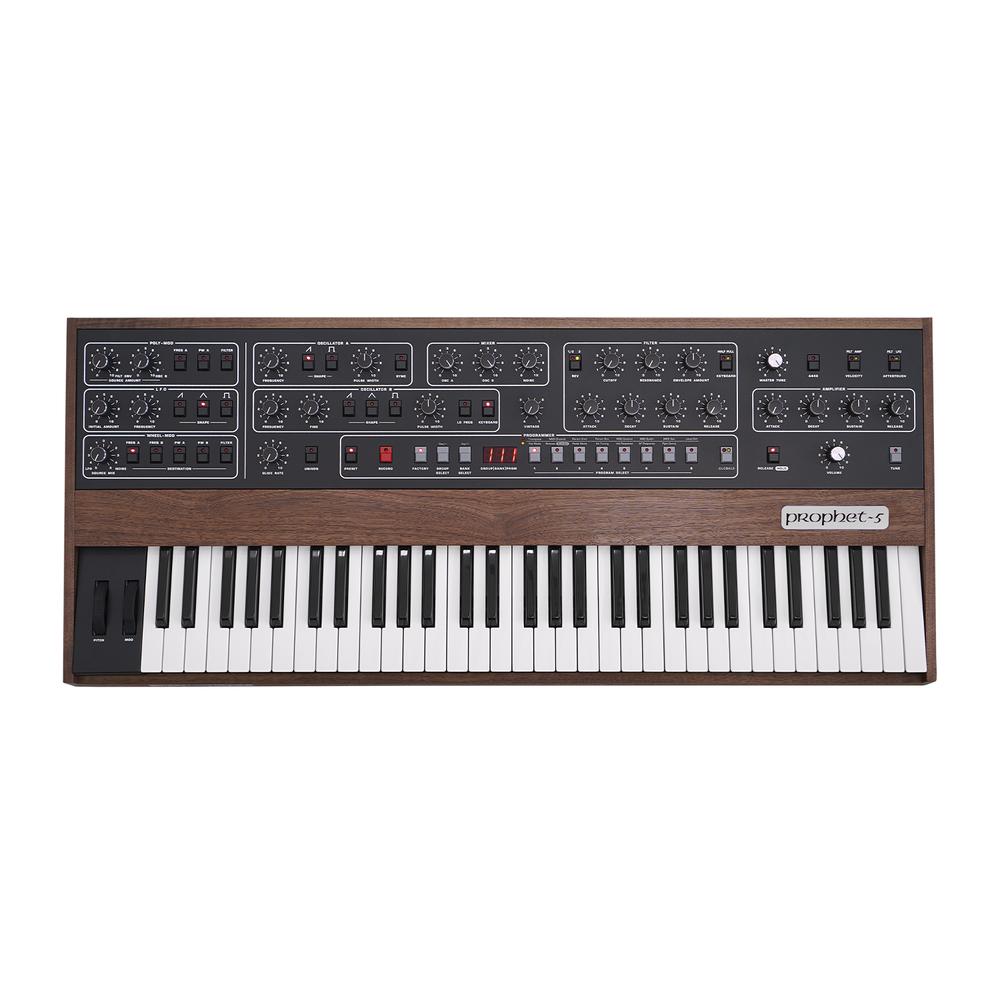 Foto 1 | Sintetizador Analógico Prophet 5 Sequential Keyboard Color Café De 5 Octavas