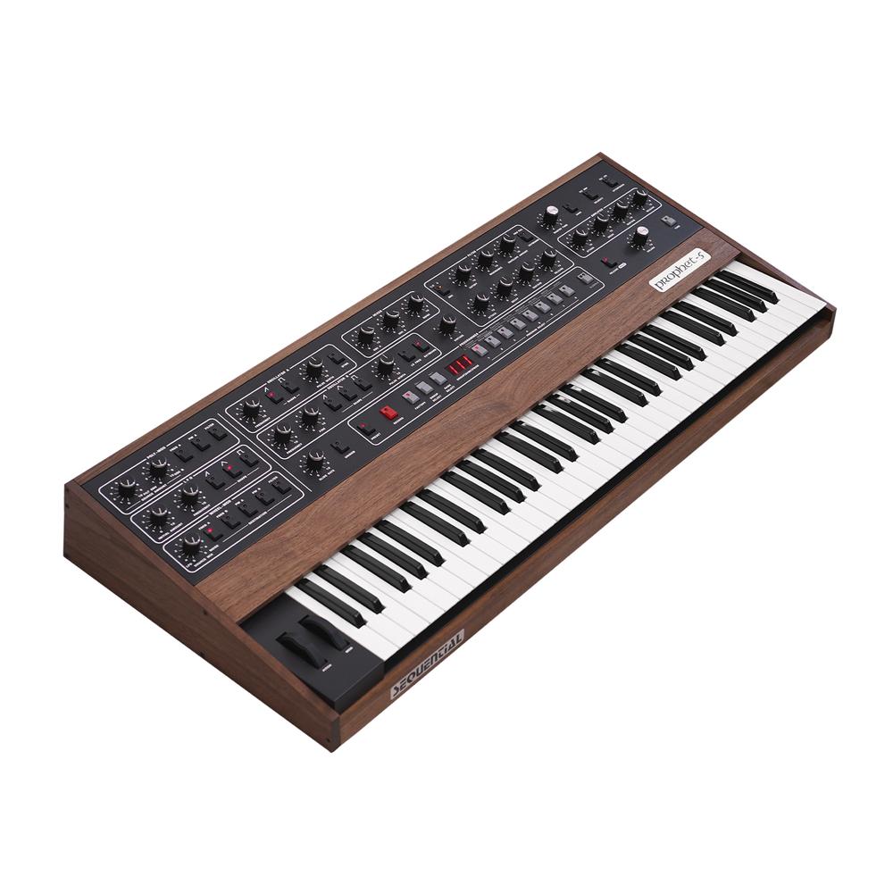 Foto 3 | Sintetizador Analógico Prophet 5 Sequential Keyboard Color Café De 5 Octavas