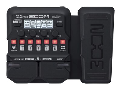 Foto 1 | Procesador Multiefectos Para Guitarra Zoom G1x Four Con Pedal De Expresión - Venta Internacional.