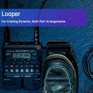 Foto 5 | Procesador Multiefectos Para Guitarra Zoom G1x Four Con Pedal De Expresión - Venta Internacional.