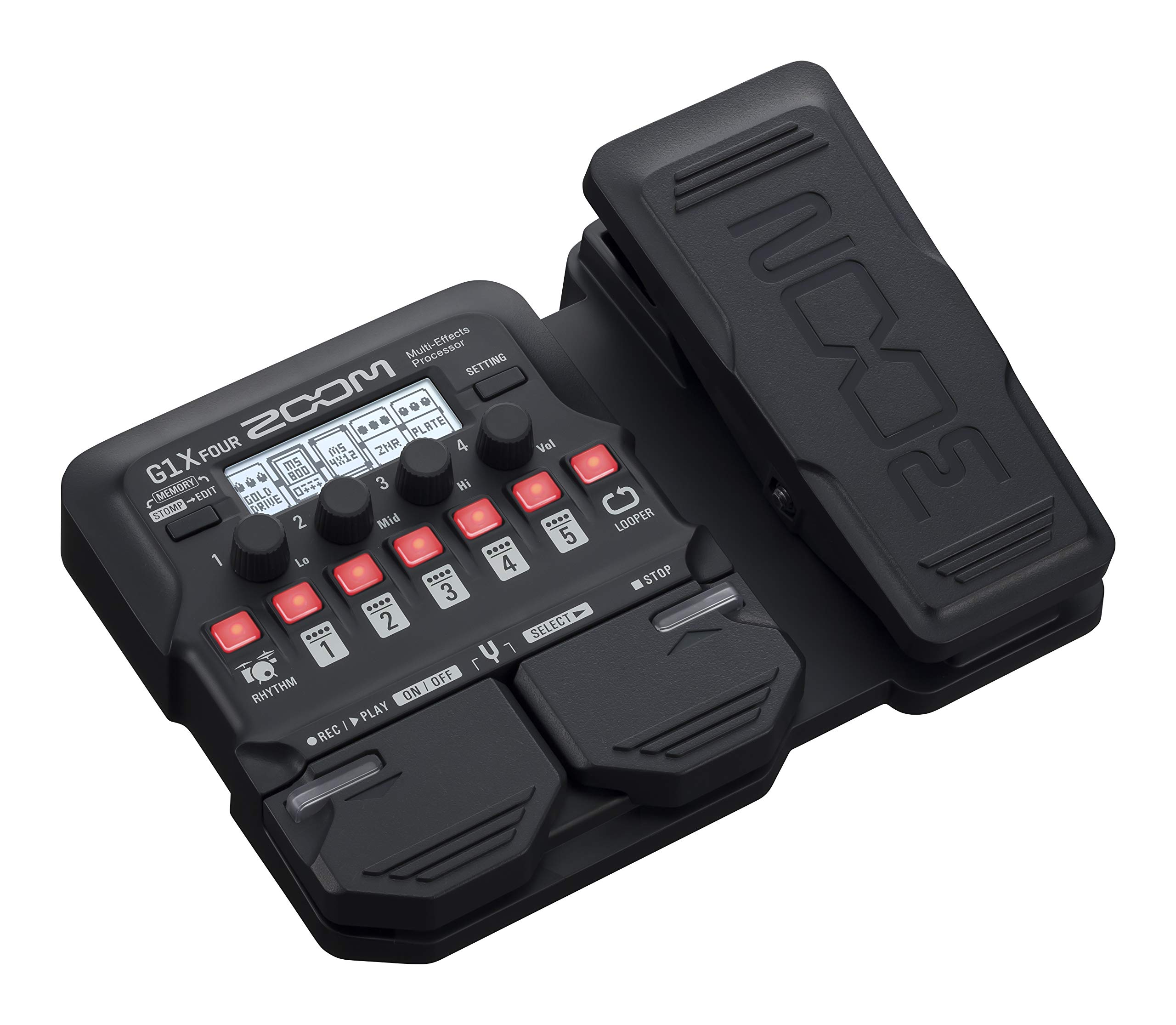 Foto 7 pulgar | Procesador Multiefectos Para Guitarra Zoom G1x Four Con Pedal De Expresión - Venta Internacional.