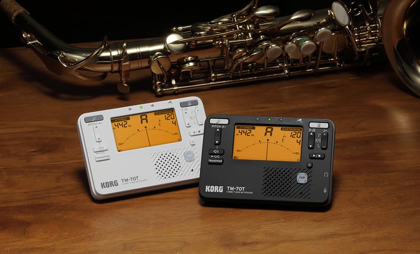 Foto 3 | Sintonizador Korg Tm70 (tm70tbk) Con Micrófono Cm-400, Función De Transposición - Venta Internacional.