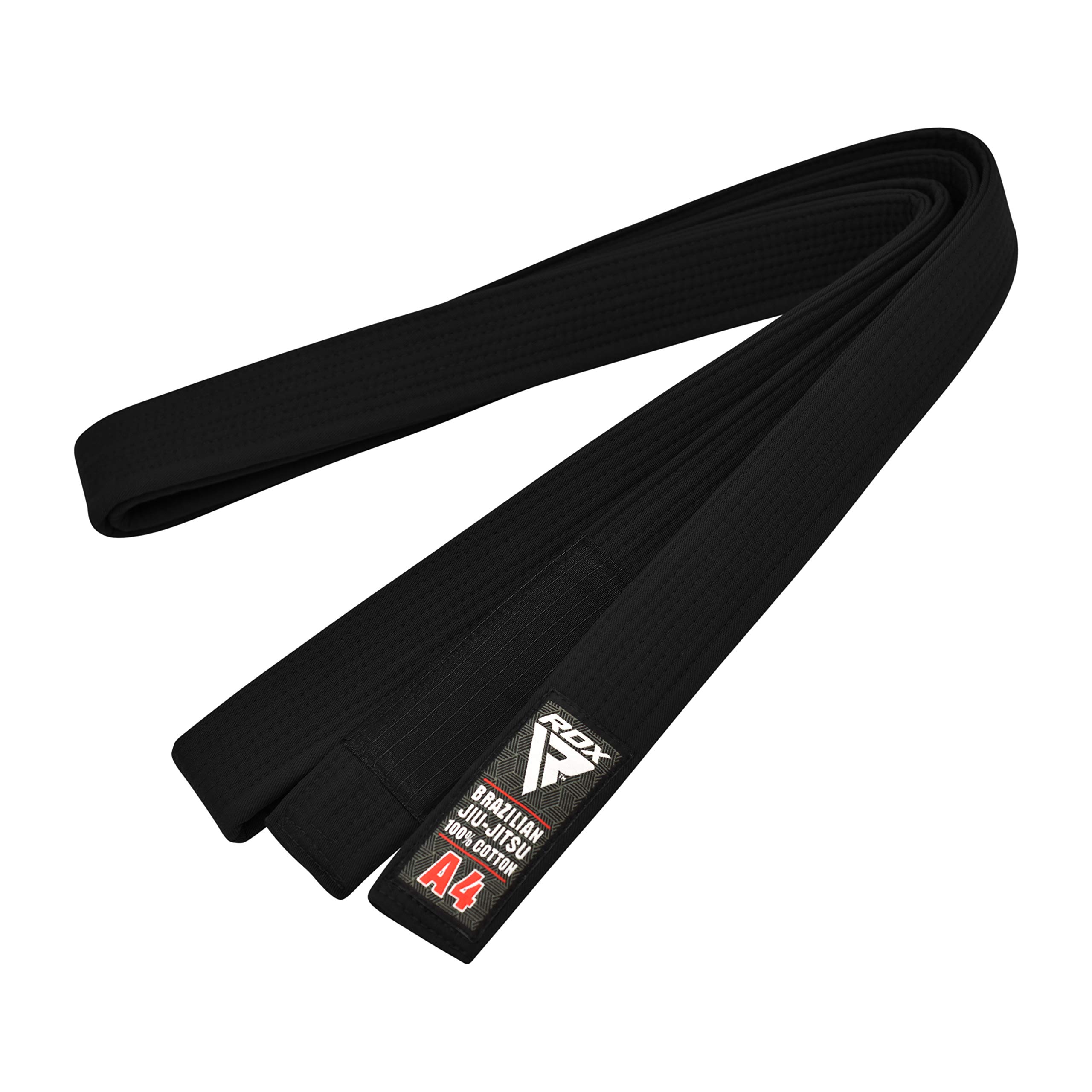 Cinturón Rdx De Jiu-jitsu Brasileño Para Todas Las Estaciones, Color Negro, Talla A3 - Venta Internacional.