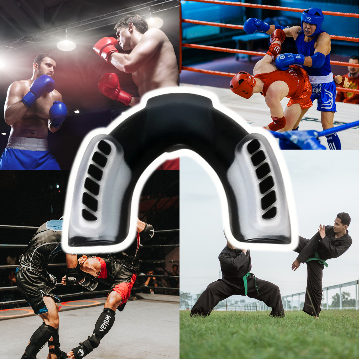 Foto 8 pulgar | Duo Protector Bucal Deportivo Dientes Para Box Seguridad Sport