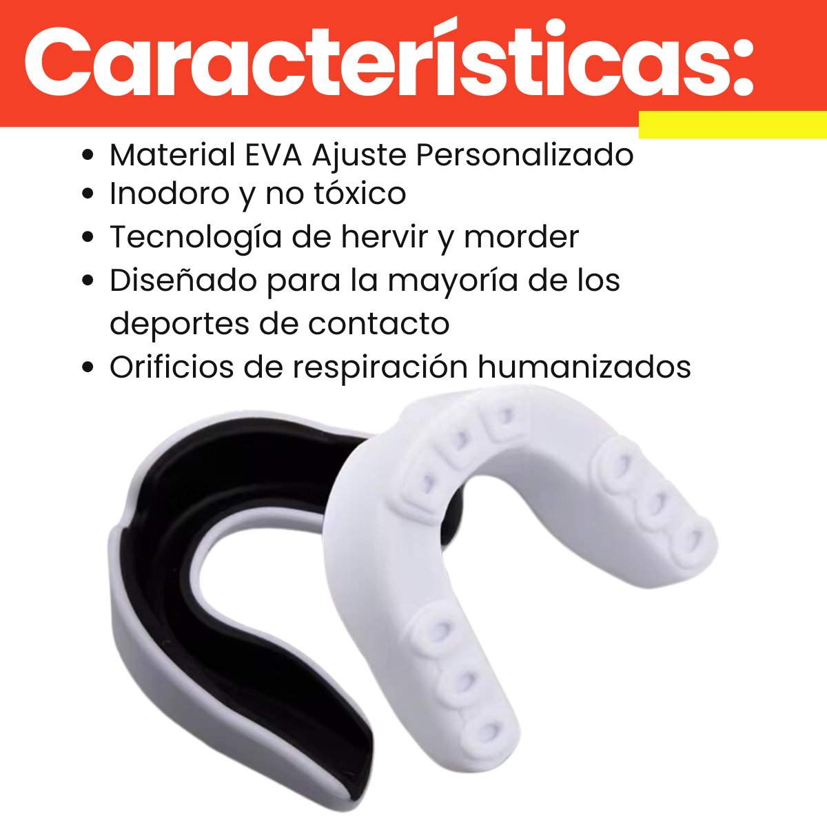 Foto 5 pulgar | Protector Bucal Deportivo Moldeable para Adulto 8 Piezas