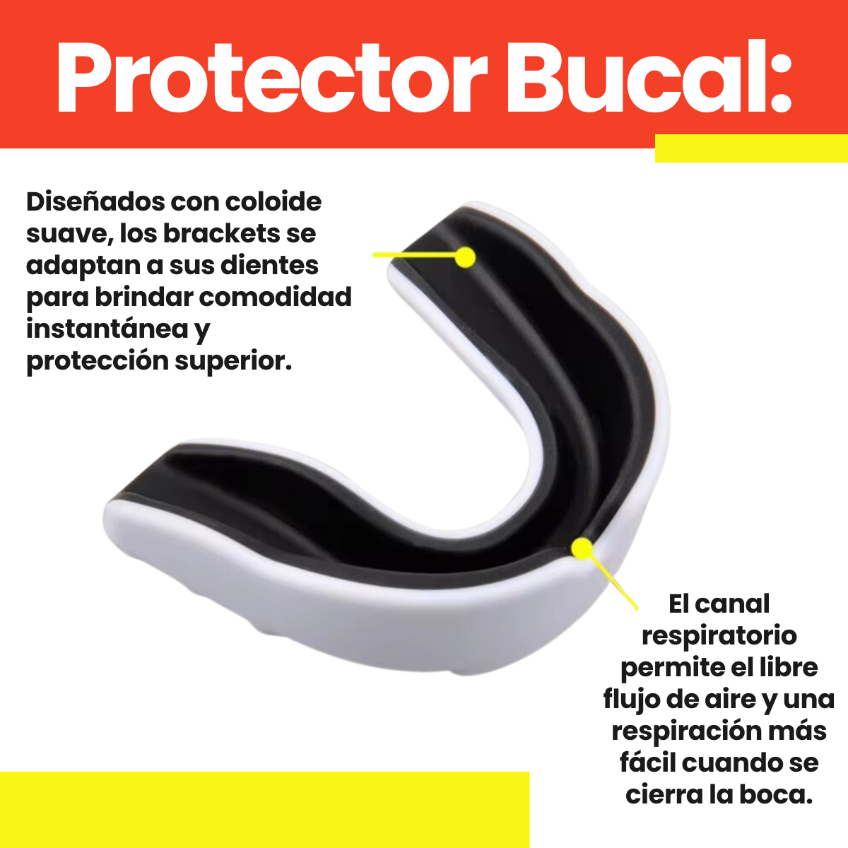 Foto 6 pulgar | Protector Bucal Deportivo Moldeable para Adulto 8 Piezas