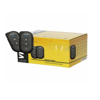 Foto 3 | Alarma de Seguridad Profesional Viper 3106v color Negro de 4 Botones