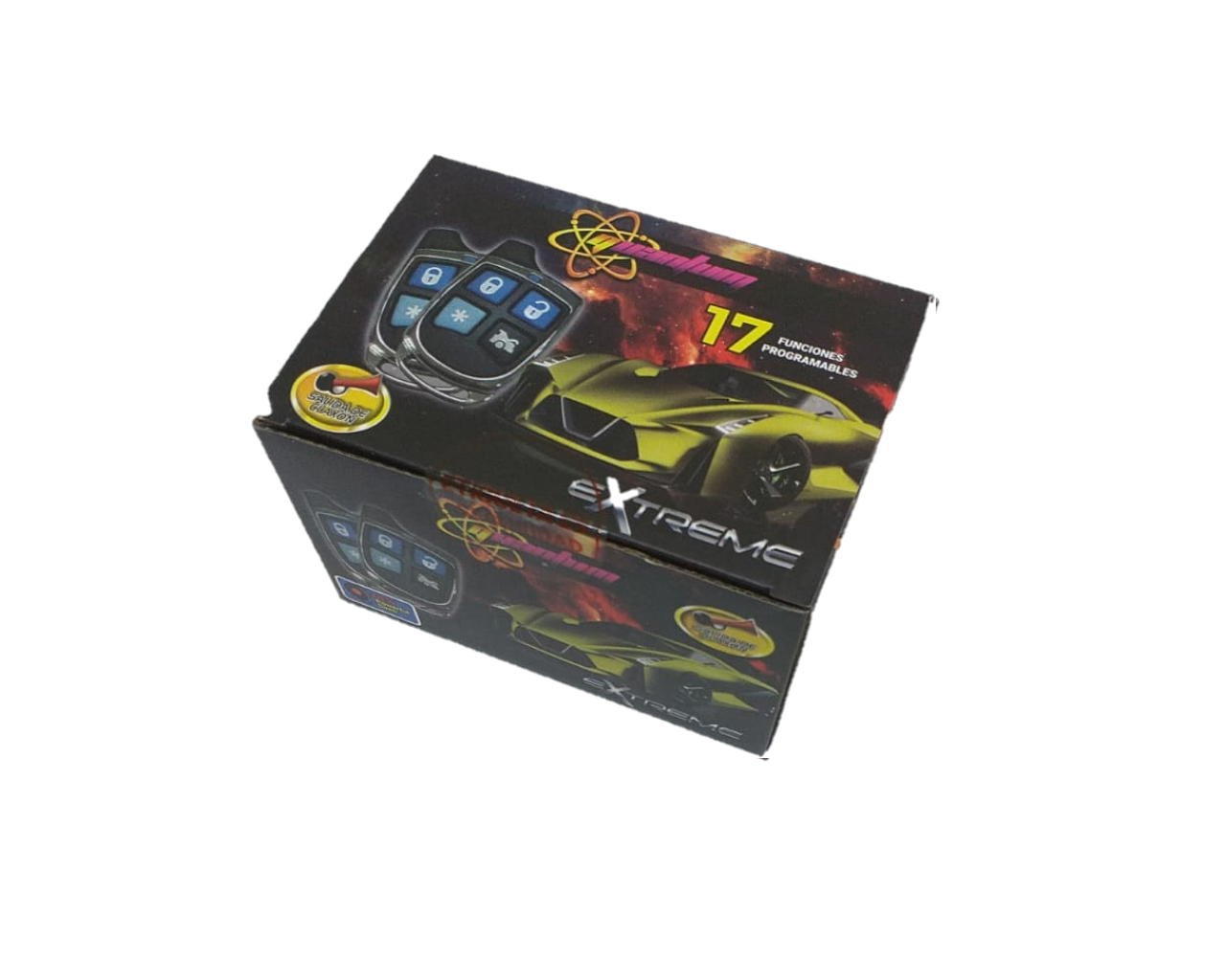 Foto 3 pulgar | Kit de Alarma Universal Extreme Alexqu color Negro para automóvil Alex Quantum