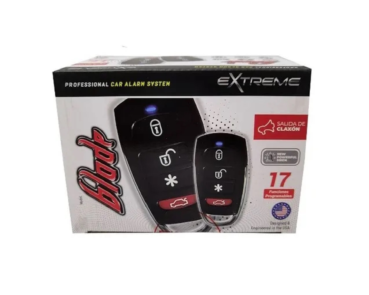 Foto 4 pulgar | Kit de Alarma Universal Extreme Alexblade color Negro para Automóvil