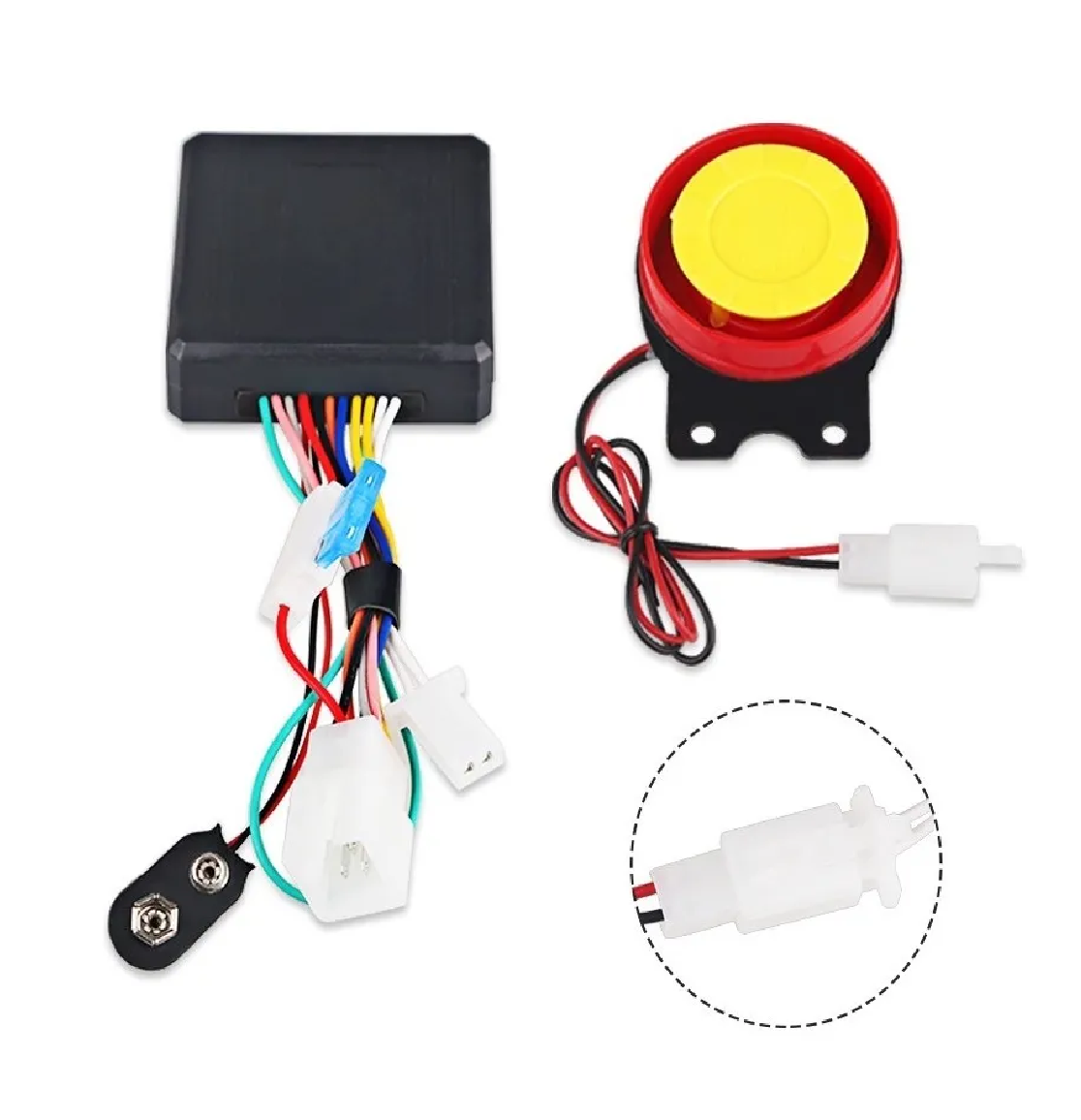 Foto 4 pulgar | Alarma Antirrobo Eo Safe Imports ESI-116 Multicolor para moto Encendido a Distancia Control Remoto