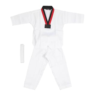 Foto 1 | Uniforme De Taekwondo Dilwe Kids Con Cinturón Para Niños Y Niñas (xs) - Venta Internacional.