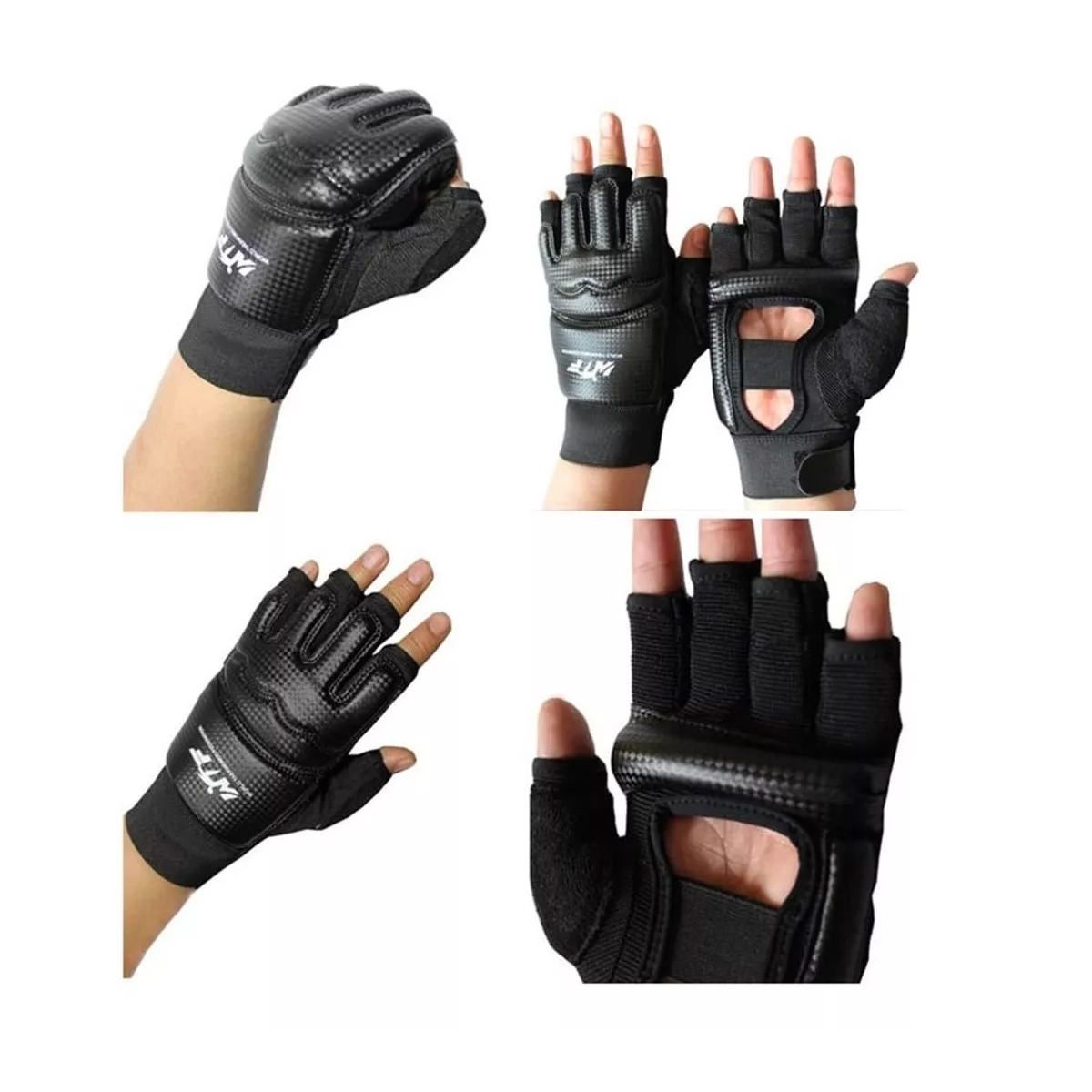 Foto 4 pulgar | Equipo De Protección Para Taekwondo Y Guantes 2 Pares Talla: Medio Eo Safe Imports Esi-18051 Negro.
