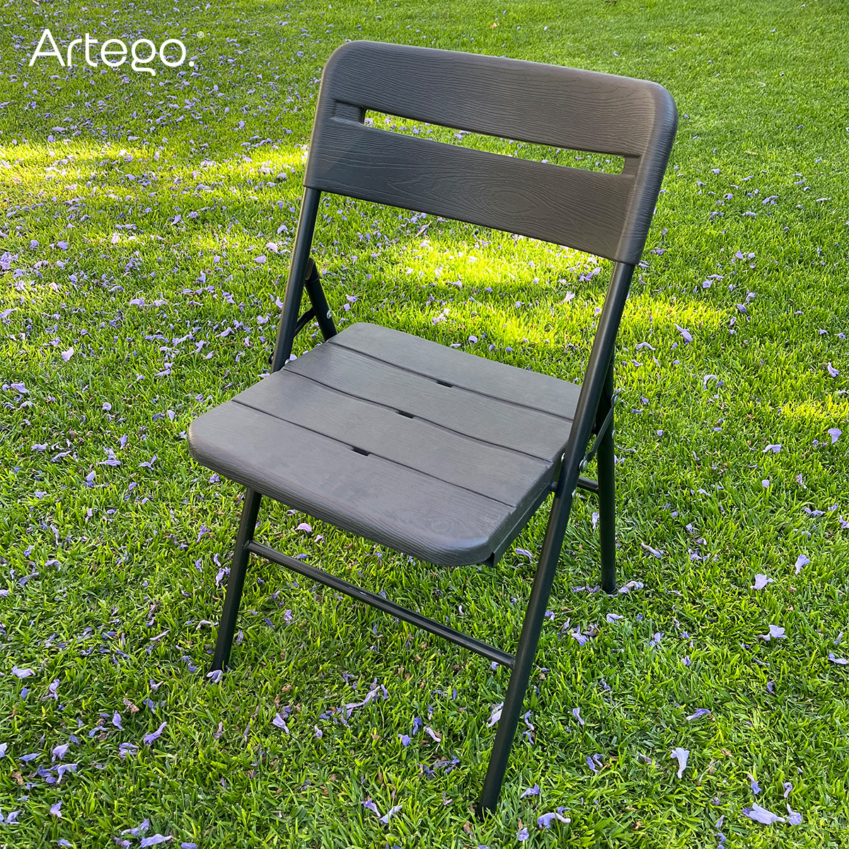 Foto 4 | Silla Plegable Artego Acabado Tipo Madera Plástico